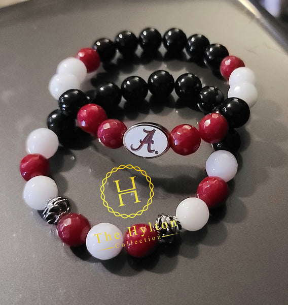 College, NFL and NBA fan inspired bracelet